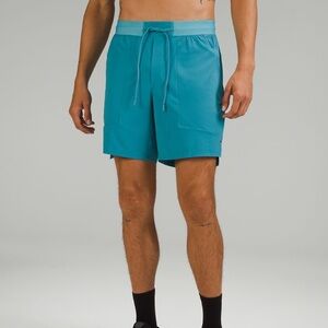 Lululemon License to Train Linerless Oceanic Men’s Shorts Short 5’